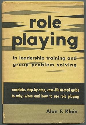 Bild des Verkufers fr Role Playing in Leadership Training and Group Problem Solving zum Verkauf von Between the Covers-Rare Books, Inc. ABAA