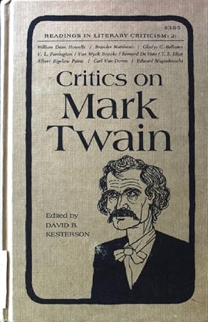 Seller image for Critics on Mark Twain Readings in Literary Criticism, 21; for sale by books4less (Versandantiquariat Petra Gros GmbH & Co. KG)