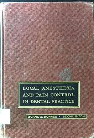 Bild des Verkufers fr Local Anesthesia and Pain Control in Dental Practice; zum Verkauf von books4less (Versandantiquariat Petra Gros GmbH & Co. KG)