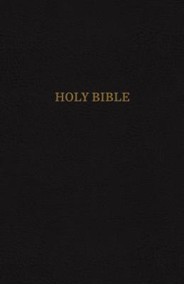 Seller image for KJV, Thinline Reference Bible, Bonded Leather, Black, Indexed, Red Letter Edition (Leather / Fine Binding) for sale by BargainBookStores