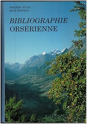 Seller image for Bibliographie Orsrienne for sale by Bouquinerie Le Fouineur