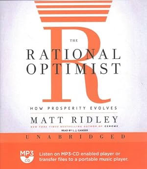 Imagen del vendedor de Rational Optimist : How Prosperity Evolves a la venta por GreatBookPricesUK