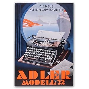 Die neue Klein-Schwinghebel Adler Modell 32.