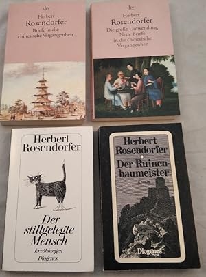 Seller image for Romane, Konvolut von 4 Bnden [4 Bcher]. for sale by KULTur-Antiquariat