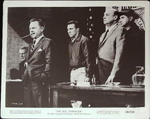 Immagine del venditore per The Big Operator Lot of Eight 8 X 10 Stills 1959 Mickey Rooney, Steve Cochran, Mamie Van Doren venduto da AcornBooksNH