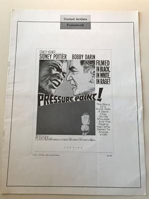 Imagen del vendedor de Pressure Point! Pressbook 1962 Sidney Poitier, Bobby Darin, Peter Falk a la venta por AcornBooksNH