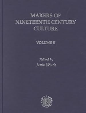 Imagen del vendedor de Makers of Nineteenth Century Culture 1800-1914 a la venta por GreatBookPrices