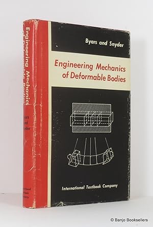 Imagen del vendedor de Engineering Mechanics of Deformable Bodies a la venta por Banjo Booksellers, IOBA