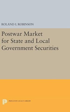 Seller image for Postwar Market for State and Local Government Securities for sale by GreatBookPrices