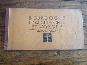 BOURGOGNE - FRANCHE -COMTE et VOSGES . ALBUM publicitaire des Chocolats LANVIN 1935