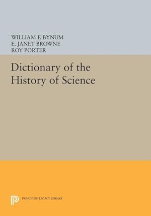 Image du vendeur pour Dictionary of the History of Science mis en vente par GreatBookPrices