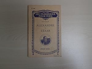 Seller image for ALEXANDRE ET CESAR N489 for sale by Le temps retrouv