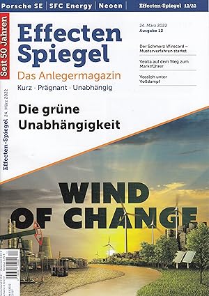 Bild des Verkufers fr Effecten Spiegel Nr.12/2022 zum Verkauf von Buchhandlung & Antiquariat Rother