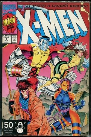 X-Men. (A Mutant Milestone). (1st Issue. A Legend Reborn). Vol. 1, No. 1, October 1991. Cover 3.