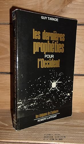 Seller image for LES DERNIERES PROPHETIES POUR L'OCCIDENT for sale by Planet's books