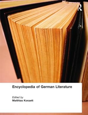 Image du vendeur pour Encyclopedia of German Literature mis en vente par GreatBookPricesUK