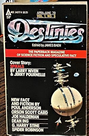 Imagen del vendedor de Destinies Vol. 1, No. 3, April-June 1979 a la venta por My Book Heaven
