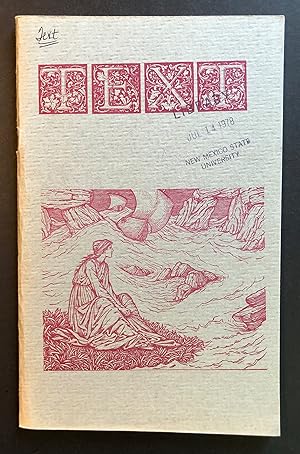 Bild des Verkufers fr Text 6 (June 1978) zum Verkauf von Philip Smith, Bookseller