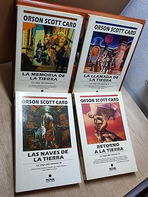 LA SAGA DEL RETORNO (4 libros) :La memoria de la tierra / La llamada de la tierra / Las naves de ...