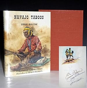 Navajo Taboos, Foreward by Tony Hillerman, Illustrations By Ernest Franklin (signed By All three)