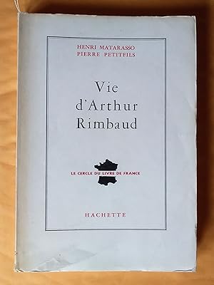 Seller image for La vie d'Arthur Rimbaud for sale by Claudine Bouvier