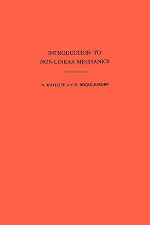 Bild des Verkufers fr Introduction to Non-Linear Mechanics zum Verkauf von GreatBookPrices