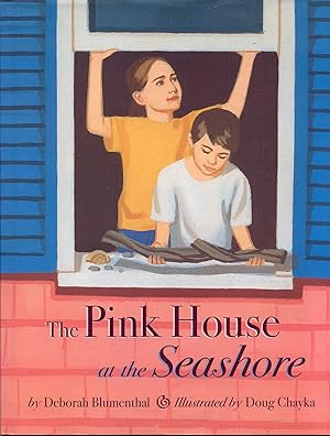Bild des Verkufers fr The Pink house at the Seashore zum Verkauf von Bookmarc's