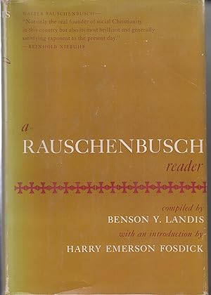 Bild des Verkufers fr A Rauschenbusch Reader zum Verkauf von Robinson Street Books, IOBA