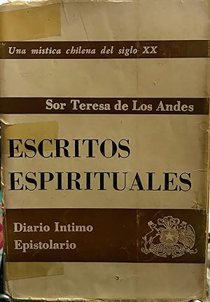 Escritos espirituales de la Carmelita Sor Teresa de Los Andes ( Juanita Fernández Solar ) ( 1900-...