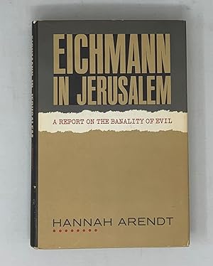 Bild des Verkufers fr Eichmann in Jerusalem. 1963. zum Verkauf von Powell's Bookstores Chicago, ABAA