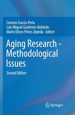 Imagen del vendedor de Aging Research : Methodological Issues a la venta por GreatBookPricesUK