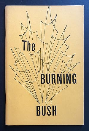 The Burning Bush 1 (Issue Number One, Summer 1963 / 5723) - INSCRIBED by Leland Meyerzove