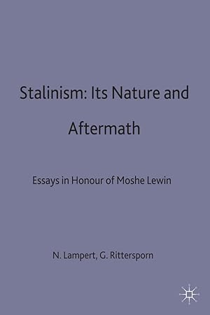 Seller image for STALINISM ITS NATURE & AFTERMA for sale by moluna