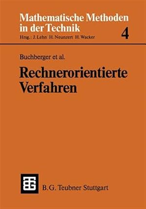 Seller image for Rechnerorientierte Verfahren -Language: german for sale by GreatBookPrices