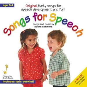 Bild des Verkufers fr Songs for Speech: Original, Funky Songs for Speech Development and Fun! zum Verkauf von WeBuyBooks