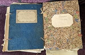 Manuscritos originales, D. Jose Luis Pons y Gallarza. Siglo XIX. Pedagogia, poesia, retorica .