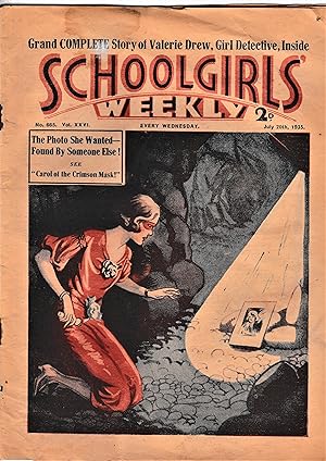 Imagen del vendedor de Schoolgirls' Weekly a la venta por The Sanctuary Bookshop.