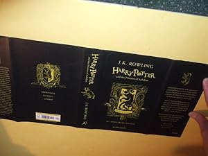 Imagen del vendedor de Harry Potter and the Prisoner of Azkaban -book 3 of the Series -by J K Rowling, Illustrated / Illustrations By Levi Pinfold ( Volume Three )( The 1st Bloomsbury HUFFLEPUFF / House Colours Edition / Twentieth / 20th Anniversary edition ) a la venta por Leonard Shoup