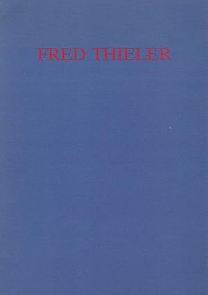 Fred Thieler : Projekt Residenztheater, 24. Oktober - 1. Dezember 1989 / Galerie von Braunbehrens