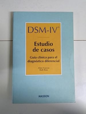 Bild des Verkufers fr DSM IV Estudio de casos zum Verkauf von Libros Ambig