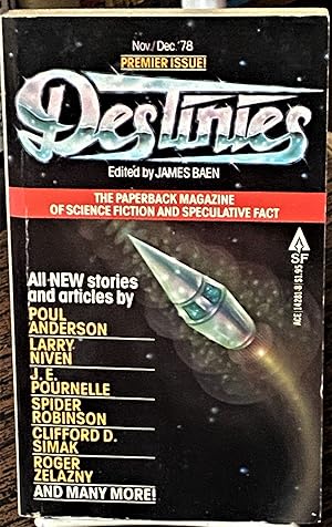 Bild des Verkufers fr Destinies, Premier Issue, Nov-Dec. 1978 zum Verkauf von My Book Heaven