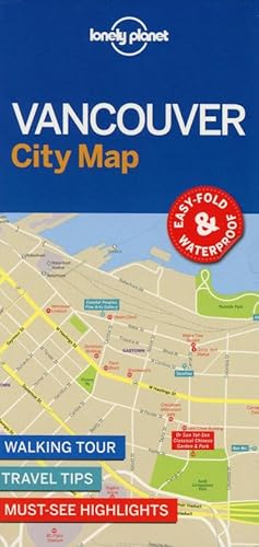 Bild des Verkufers fr Lonely Planet Vancouver City Map zum Verkauf von Smartbuy