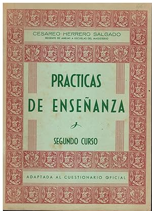 Immagine del venditore per PRCTICAS DE ENSEANZA. SEGUNDO CURSO. venduto da angeles sancha libros