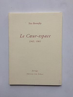 Bild des Verkufers fr Le Coeur-Espace (1945/1961) zum Verkauf von Pascal Coudert