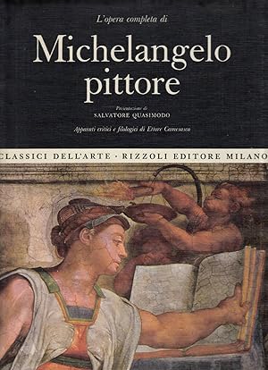 Seller image for L'opera completa di Michelangelo pittore for sale by Laboratorio del libro