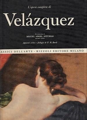 Imagen del vendedor de L'opera completa di Velazquez a la venta por Laboratorio del libro
