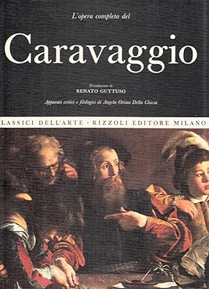 Imagen del vendedor de L'opera completa di Caravaggio a la venta por Laboratorio del libro