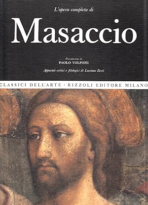 Seller image for L'opera completa di Masaccio for sale by Laboratorio del libro