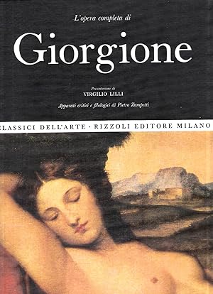 Seller image for L'opera completa di Giorgione for sale by Laboratorio del libro