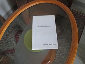 Image du vendeur pour Rminiscences mis en vente par Librairie FAUGUET